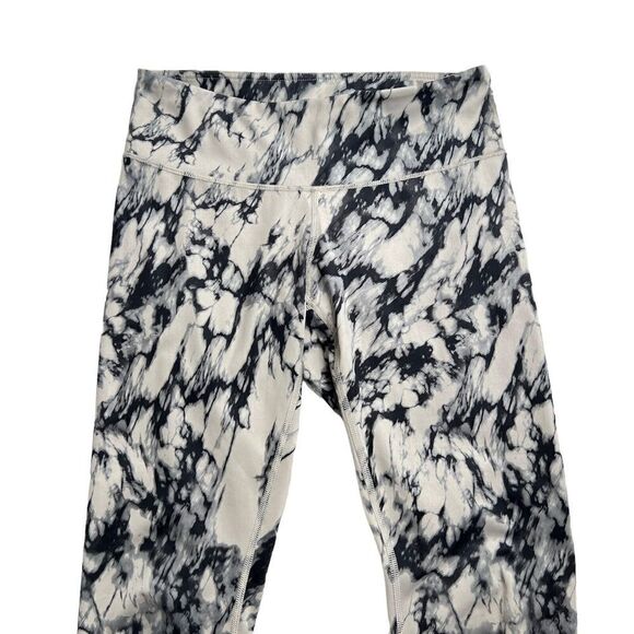 Lululemon Wunder Under Crop Full On Luxtreme Great Granite Black Mojave Tan 6 - Picture 3 of 16